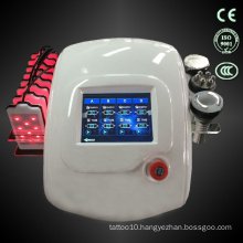 Multifunctional hd touch screen display rf infrared lipo laser pads cavitationmachine TM-905